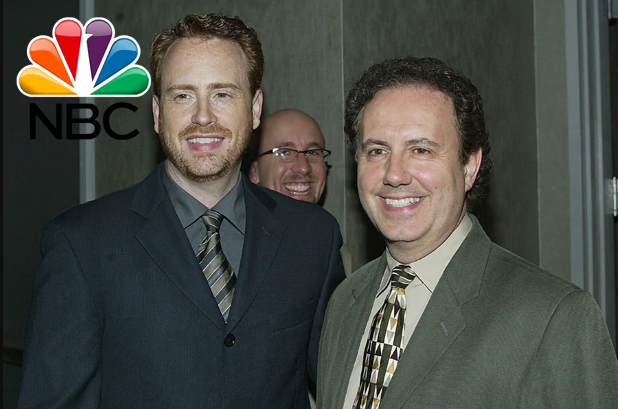 Robert Greenblatt with his long-time co-worker, Ricahrd Licata, enjoying his single life.